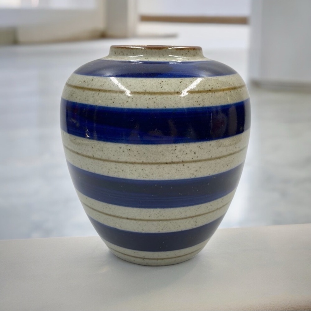 1960s Vintage Takahashi Japan San Francisco Mid Century Modern Art Pottery